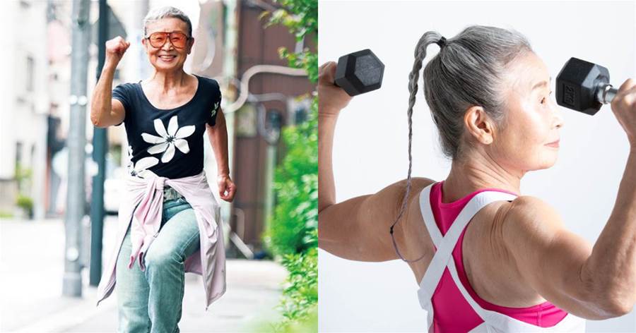 日本90歲奶奶成為健身教練，一身肌肉讓年輕人都羡慕哭了！