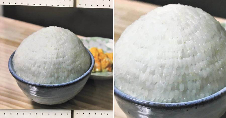 日本人有多嚴謹？一碗飯的每粒米都被疊得「整整齊齊」！網友：我就想知道該怎麼下筷子？XD-日本事務所2