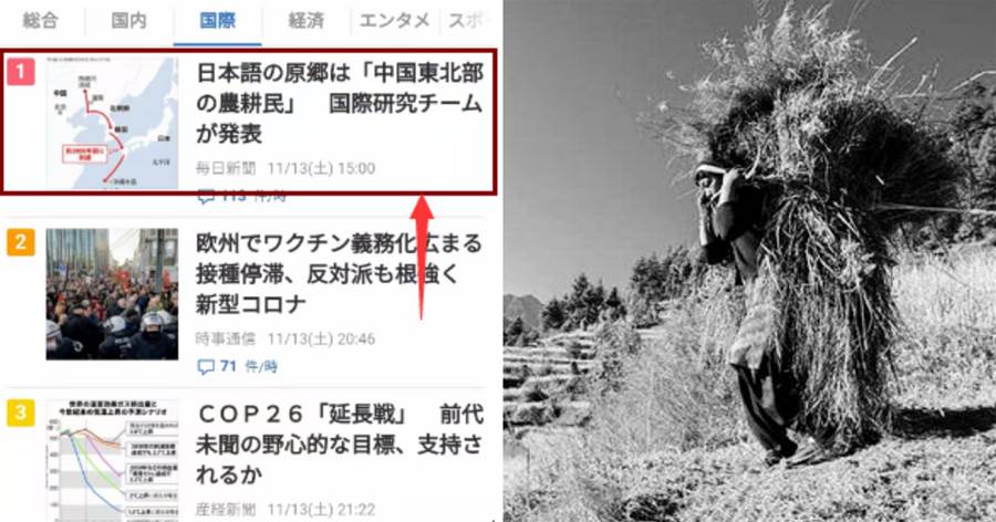 日本人說的難道是「東北話」？國際研究團隊發現「日本語起源于中國東北」，引發日本網友刷屏熱議：我不信！