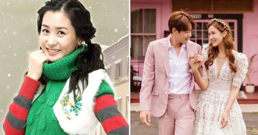 38歲韓國女神《我的女孩》李多海官宣結婚！與歌手男友戀愛8年，曾怒甩李易峰